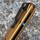 Benchmade - Bugout - DLC Battlewash M390 & Burnt Brass Aluminum - 535B