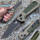 Benchmade - Redoubt Tanto Half Serrated - 431SBK-1 - Cobalt Cerakote C
