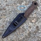Benchmade - Dacian - 203BT-01 - Brown Canvas Micarta & Blue Titanium C