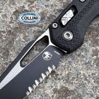 Microtech - MSI RAM-LOK Knife - Black PVD Partial Serrated M390 & Blac
