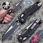 Microtech - MSI RAM-LOK Knife - Black PVD Partial Serrated M390 & Blac
