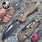 Microtech - MSI RAM-LOK Knife - Black PVD Plain M390 & Tan G10 Frag -