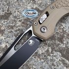 Microtech - MSI RAM-LOK Knife - Black PVD Plain M390 & Tan G10 Frag -