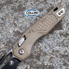 Microtech - MSI RAM-LOK Knife - Black PVD Plain M390 & Tan G10 Frag -