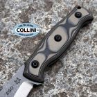 FOX Knives Fox / Tops Knives - Ego by Alfredo Doricchi - Stonewashed 1095 & Camo