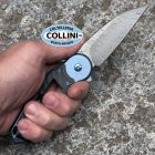 FOX Knives Fox - Metamorphosis - Fibra di Carbonio, Titanio & Damasco Super Dense