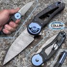 FOX Knives Fox - Metamorphosis - Fibra di Carbonio, Titanio & Damasco Super Dense