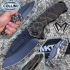 MedFordKnives Medford Knife and Tool - Praetorian T - S45VN DLC, Bronze Glass Handle