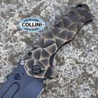 MedFordKnives Medford Knife and Tool - Praetorian T - S45VN DLC, Bronze Glass Handle