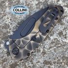 MedFordKnives Medford Knife and Tool - Praetorian T - S45VN DLC, Bronze Glass Handle