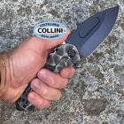 MedFordKnives Medford Knife and Tool - Praetorian T - S45VN DLC, Bronze Glass Handle