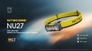 Nitecore - NU27 - Frontale Ricaricabile con tecnologia MCT UHE - 600 l