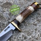 Randall Knives - Model 25-5 - Trapper 5" in Ottone, Cervo e Cuoio - CO