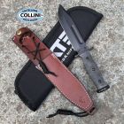 MedFordKnives Medford Knife and Tools - USMC Fighter Knife - DLC CPM-S35VN & Black G