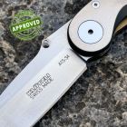 Approved Klotzli - Walker 05 Knife - Titanio, Radica di Acero & ATS-34 - COLLEZ