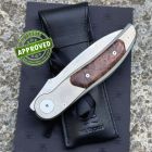 Approved Klotzli - Walker 05 Knife - Titanio, Radica di Acero & ATS-34 - COLLEZ