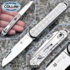 FOX Knives Fox - Vulpis Grenade Pattern - M390 & Titanium - FX-VPGP130-TI - colte