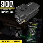 Nitecore - NPL25 GL - Green Laser Tactical Light 900 lumens e 255 metr