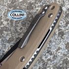 Microtech - Amphibian RAM-LOK Knife - Black PVD Partial Serrated M390