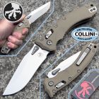 Microtech - Amphibian RAM-LOK Knife - Stonewash Plain M390 & Fluted Ta