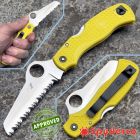 Spyderco - Saver Salt - coltello da Salvataggio in acciaio H1 - C118SY