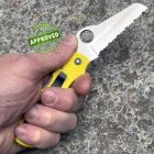 Spyderco - Saver Salt - coltello da Salvataggio in acciaio H1 - C118SY