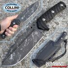 FOX Knives Fox - Uro - Black G10 & Acid Washed Niolox - FX-623 BA - Design by Wan
