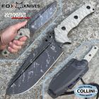 FOX Knives Fox - Uro - OD Green Micarta & Acid Washed Niolox - FX-623 ODA - Desig