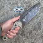 FOX Knives Fox - Uro - OD Green Micarta & Acid Washed Niolox - FX-623 ODA - Desig