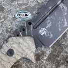 FOX Knives Fox - Uro - OD Green Micarta & Acid Washed Niolox - FX-623 ODA - Desig