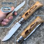 Opinel - N°08 Animalia America incisione Orso - Coltello