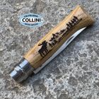 Opinel - N°08 Animalia America incisione Alce - Coltello