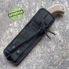 Viper - Tank by T. Rumici - Stonewashed D2 & Canvas Micarta - VT4004SW