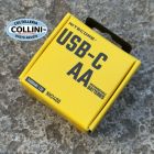 Nitecore - NH2400 - 4x Batterie AA Ricaricabili Li-Ion 1.5V 2400mAh co