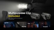 Nitecore - HA15 UHE - Frontale Ultra Compatta - 1x pila AA - 400 lumen