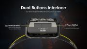 Nitecore - HA15 UHE - Frontale Ultra Compatta - 1x pila AA - 400 lumen