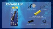 Nitecore - DL30 Dive Light - Torcia subacquea fino a 100 metri - Ricar