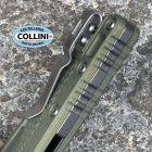 Microtech MSI RAM-LOK Knife – Cerakote Plain M390 & Vintage Green Poly