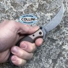 CRKT - Folts Ritual Compact - Blackwash 12C27 & Brown Micarta - 7465 -