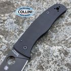 Spyderco - Bodacious - Black DLC Plain Edge CPM-S30V & Black G10 - C26