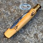 Nontron - Chaperon Tradizionale da 7cm in Ottone e Legno di Bosso - co