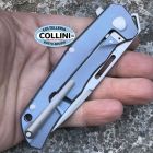 Lion Steel Lionsteel - Q4TTRO Knife - Satin CPM-MagnaCut & Blue Titanium - Q4 BL