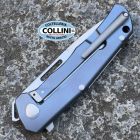 Lion Steel Lionsteel - Q4TTRO Knife - Satin CPM-MagnaCut & Blue Titanium - Q4 BL