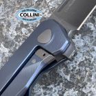 Lion Steel Lionsteel - Q4TTRO Knife - Satin CPM-MagnaCut & Blue Titanium - Q4 BL