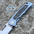 Lion Steel Lionsteel - Q4TTRO Knife - Satin CPM-MagnaCut & Blue Titanium - Q4 BL