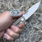Lion Steel Lionsteel - Q4TTRO Knife - Satin CPM-MagnaCut & Bronze Titanium - Q4 B