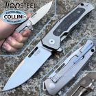 Lion Steel Lionsteel - Q4TTRO Knife - Satin CPM-MagnaCut & Grey Titanium - Q4 GY