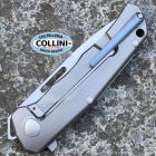 Lion Steel Lionsteel - Q4TTRO Knife - Satin CPM-MagnaCut & Grey Titanium - Q4 GY