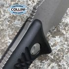 Microtech - Arbiter Knife - Apocalyptic Plain Edge M390 & Black G10 -
