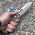 Microtech - MSI RAM-LOK Knife - Stonewashed Plain M390 & OD Green G10